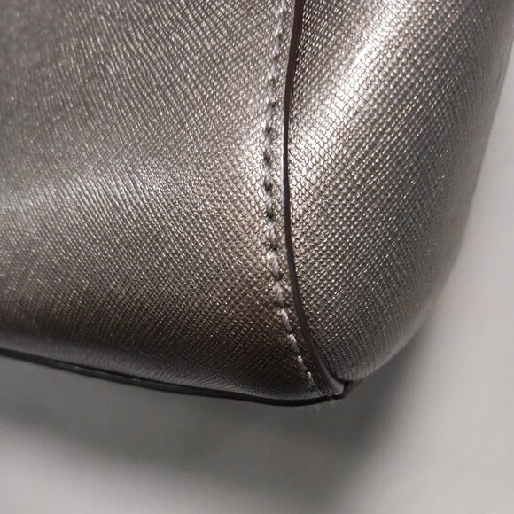 Michael Kors Pewter Satchel - Picture 10 of 15